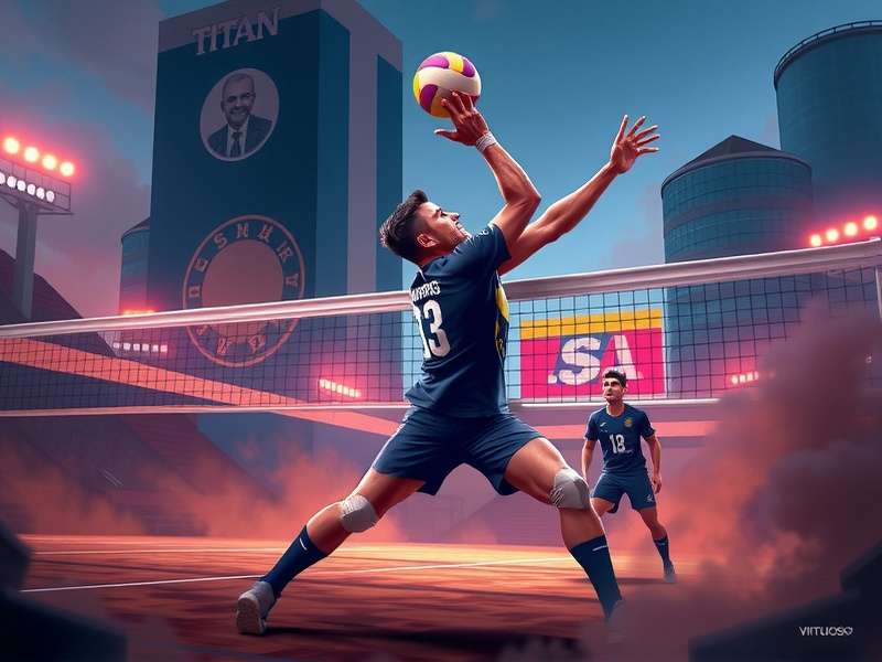 Volley Virtuoso Titan Game Banner